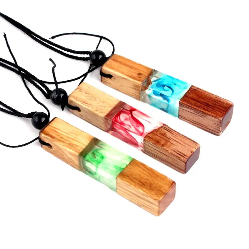 new Selling Handmade Resin Wood Pendant Necklace Wooden Vintage Fashionable Wood Resin Necklace Transparent rotating pattern
new Selling Handmade Resin Wood Pendant Necklace Wooden Vintage Fashionable Wood Resin Necklace Transparent rotating pattern
