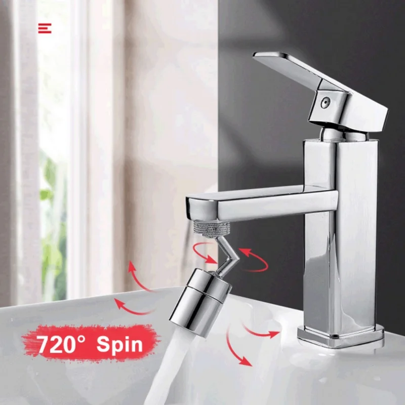 720 Degree Swivel Sink Faucet Aerator Big Angle Large Flow Aerator Dual Function Faucet Aerator Rotatable Bubbler Tap New
720 Degree Swivel Sink Faucet Aerator Big Angle Large Flow Aerator Dual Function Faucet Aerator Rotatable Bubbler Tap New
