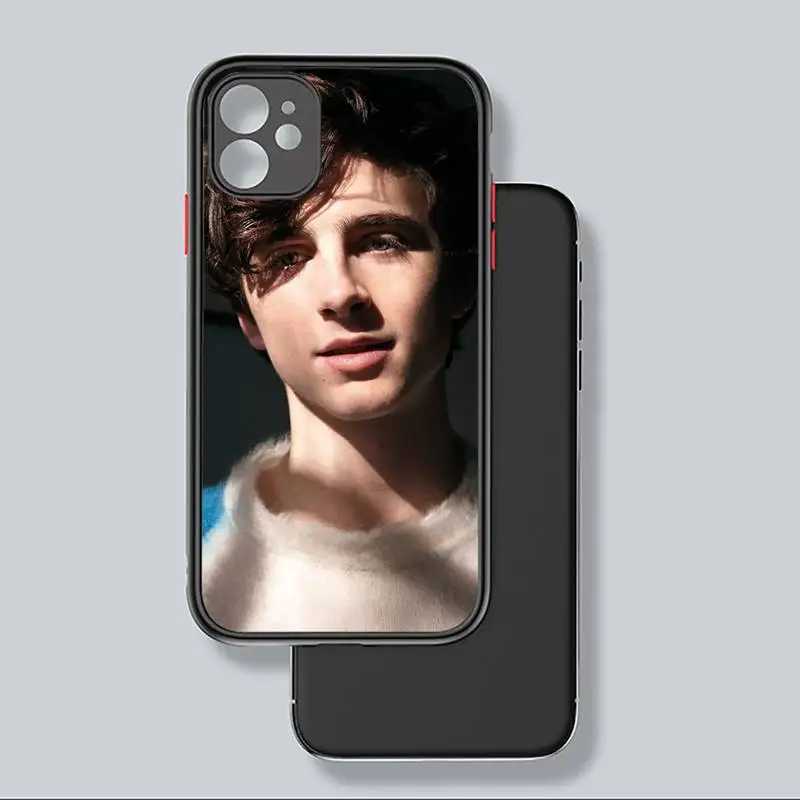 Timothee Chalamet Phone Case black matte transparent For iPhone 7 8 x xs xr 11 12 pro plus mini max Clear Funda
Timothee Chalamet Phone Case black matte transparent For iPhone 7 8 x xs xr 11 12 pro plus mini max Clear Funda