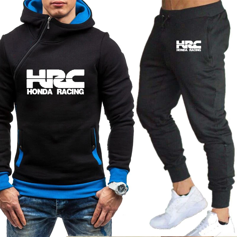 Spring Autumn Men's Hoodie suits HRC Car Logo Print high quality cotton Collocation Men's sweatshirt+sweatpants 2-piece set
Spring Autumn Men's Hoodie suits HRC Car Logo Print high quality cotton Collocation Men's sweatshirt+sweatpants 2-piece set
