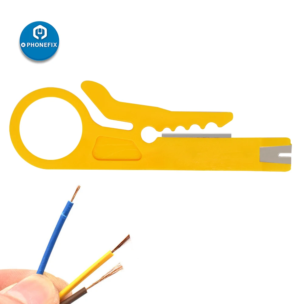 Wire Stripper for Removing Out Wire Protective Coating to connect other wire terminals Manual Rotary Cutting Cable Coating Tool
Wire Stripper for Removing Out Wire Protective Coating to connect other wire terminals Manual Rotary Cutting Cable Coating Tool
