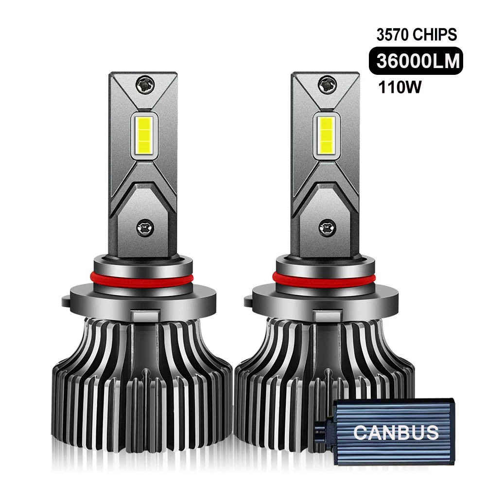 Светодиодсветодиодный лампы H4 LED H7 Canbus 110 лм 9005 Вт для Фар H8 H11 9006 6000 Hb3 светодиодные