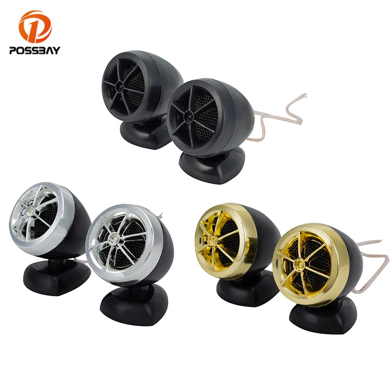 POSSBAY 1 Pair 1200W speaker tweeter car Dome Black High Efficiency Loudspeaker Convenient High-pitched Auto Audio 12V
POSSBAY 1 Pair 1200W speaker tweeter car Dome Black High Efficiency Loudspeaker Convenient High-pitched Auto Audio 12V