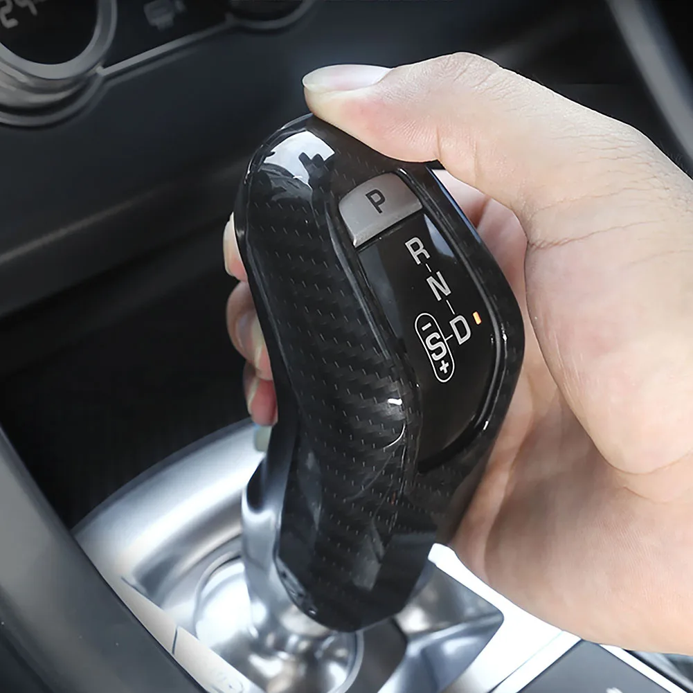Real Carbon Fiber Gear Shift Knob Cover Trim Gear Lever Boot Handbrake Grips for Range Rover Sport 2018-2020 Black
Real Carbon Fiber Gear Shift Knob Cover Trim Gear Lever Boot Handbrake Grips for Range Rover Sport 2018-2020 Black