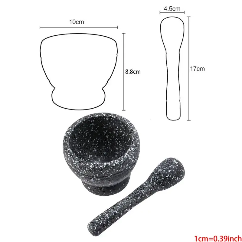 Resin Mortar Pestle Tool Set 11 Cm Large Mortar Kitchen Herbs Spices Food Shredi 69HF
Resin Mortar Pestle Tool Set 11 Cm Large Mortar Kitchen Herbs Spices Food Shredi 69HF