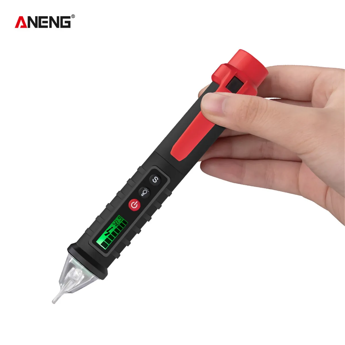 VC1010 Non-Contact Electric-Sensor Pen-Meter Voltage-Detectors Test-Pencil Non-Contact-Tester Digital 12-1000V
VC1010 Non-Contact Electric-Sensor Pen-Meter Voltage-Detectors Test-Pencil Non-Contact-Tester Digital 12-1000V