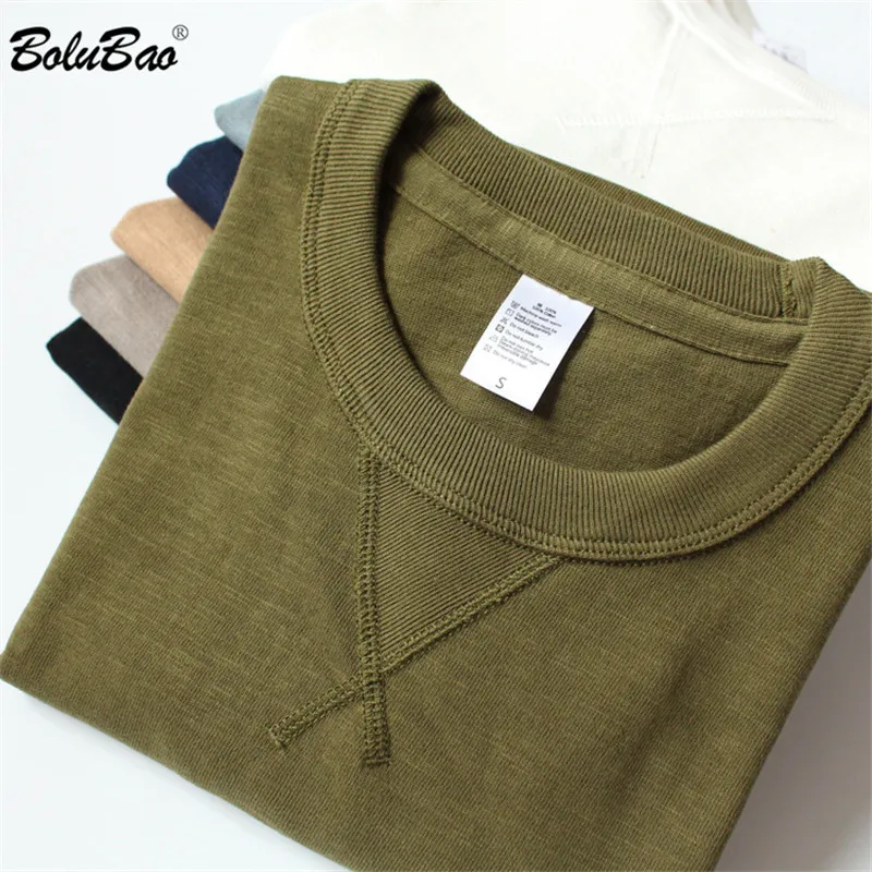 BOLUBAO Brand Men Solid Color Cotton T-Shirt Tops Summer New Men Comfortable Casual T Shirt Short Sleeve Tee Shirts Male
BOLUBAO Brand Men Solid Color Cotton T-Shirt Tops Summer New Men Comfortable Casual T Shirt Short Sleeve Tee Shirts Male