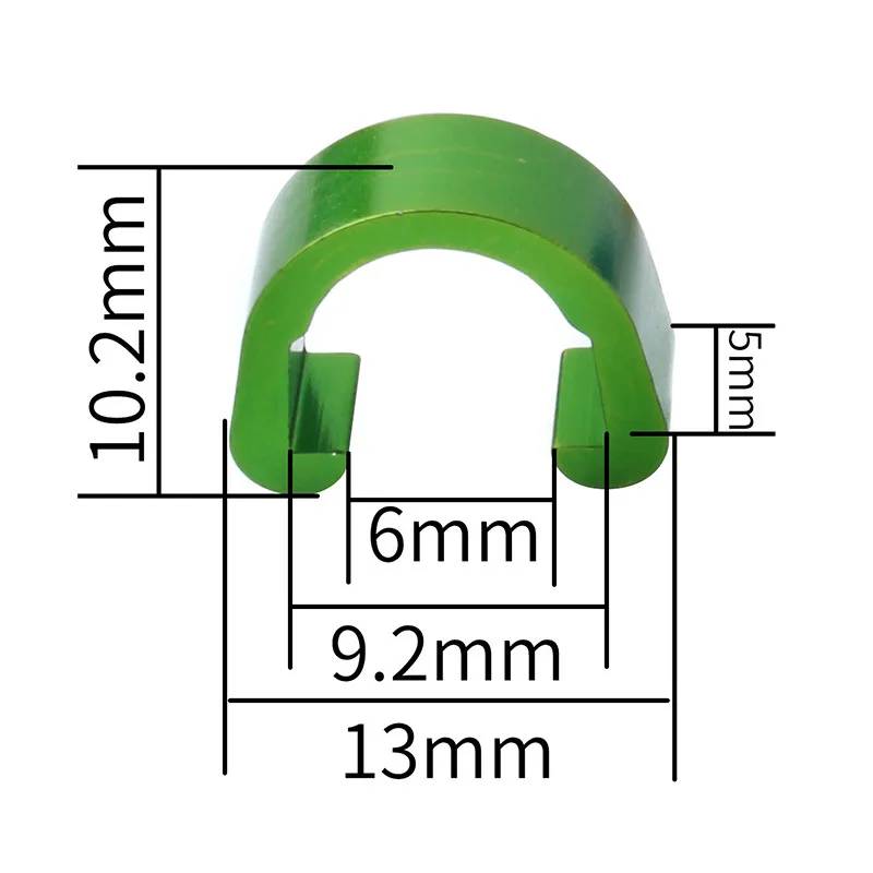 5Pcs MTB Bike Brake Cable/Derailleur Line Case Aluminum Alloy C-Shape Buckle Clasps Bicycle C Clips Outdoor Cycling Parts
5Pcs MTB Bike Brake Cable/Derailleur Line Case Aluminum Alloy C-Shape Buckle Clasps Bicycle C Clips Outdoor Cycling Parts
