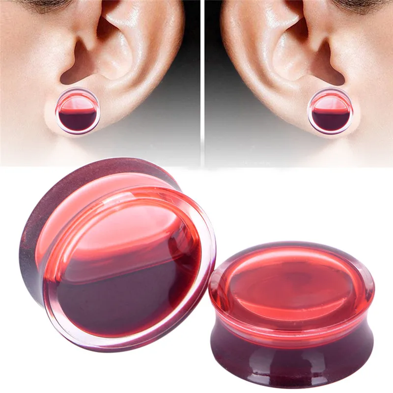 1pc Acrylic Red Liquid Blood Ear Gauges Ear Plug Earrings Gauges Body Piercing Jewelry Piercing 9 Size
1pc Acrylic Red Liquid Blood Ear Gauges Ear Plug Earrings Gauges Body Piercing Jewelry Piercing 9 Size