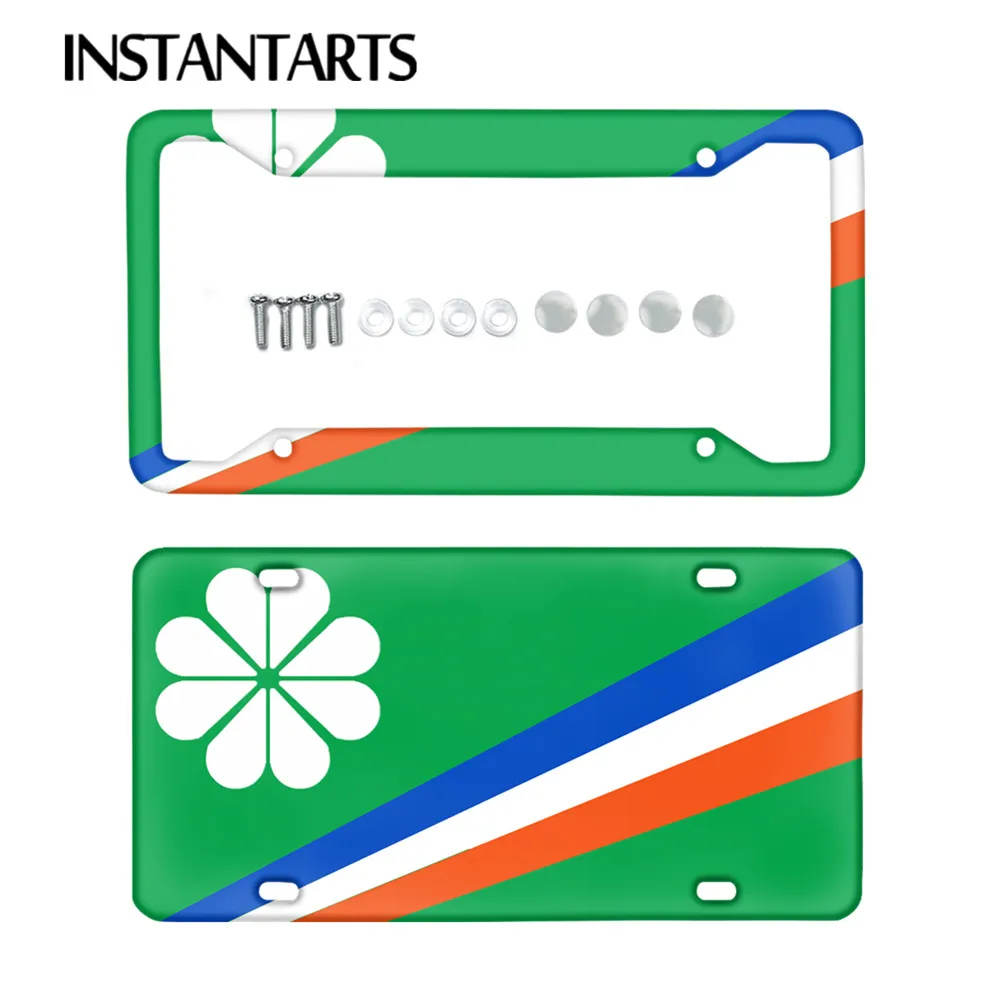INSTANTARTS Fashion Island Kwajalein Flag Pattern Personalized Back Car License Plate Easy to Install License Plate Cover Hot
INSTANTARTS Fashion Island Kwajalein Flag Pattern Personalized Back Car License Plate Easy to Install License Plate Cover Hot