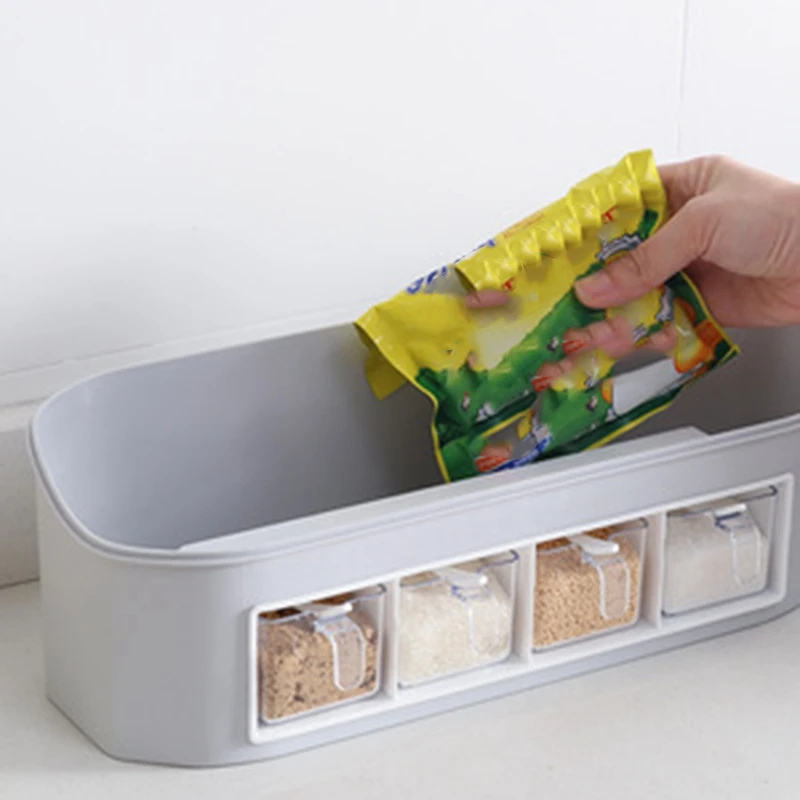 Seasoning Storage Device Storage Rack Kitchen Countertop Seasoning Classification Storage Box
Seasoning Storage Device Storage Rack Kitchen Countertop Seasoning Classification Storage Box
