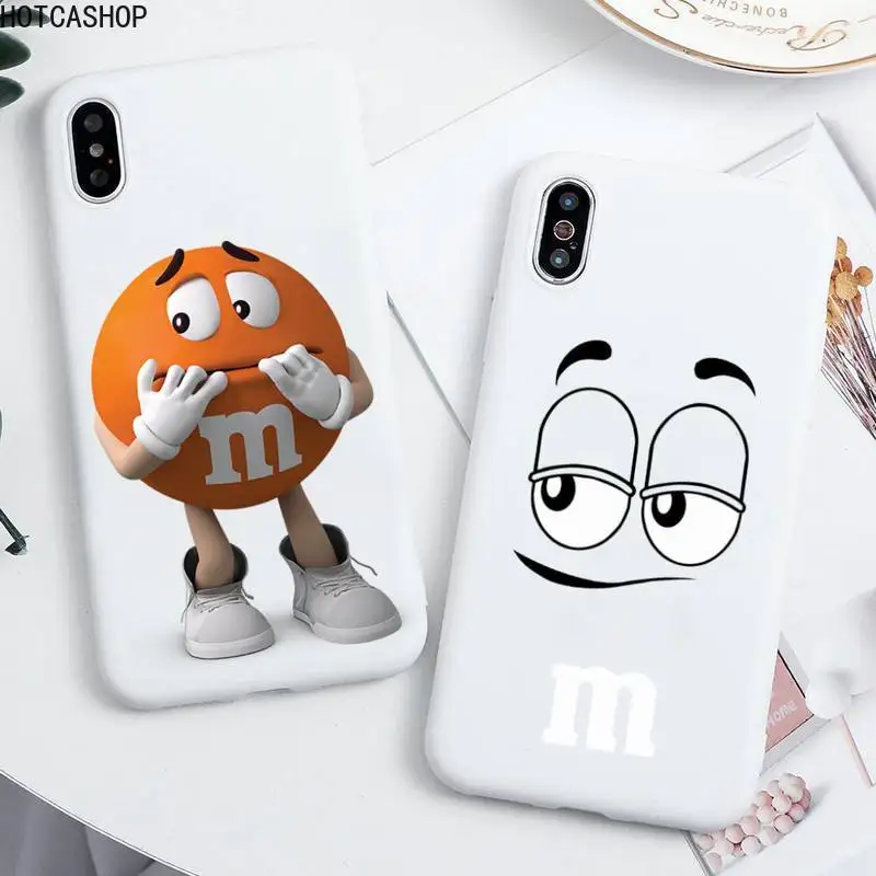 M&Ms Chocolate Phone Case for iPhone 12 mini 11 Pro Max X XR XS 8 7 6s Plus Candy white Silicone Cases
M&Ms Chocolate Phone Case for iPhone 12 mini 11 Pro Max X XR XS 8 7 6s Plus Candy white Silicone Cases