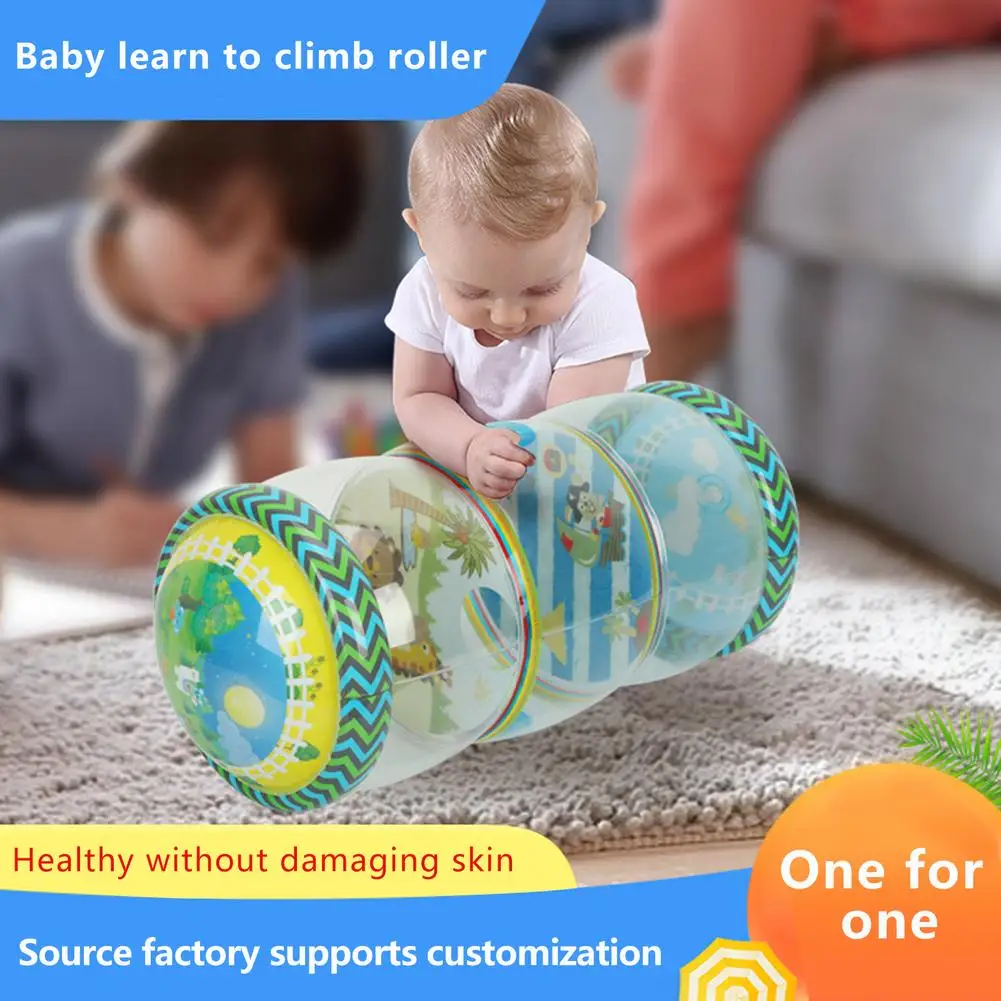 Inflatable Toy Infants Roller PVC Baby Figet Toys Crawling Learning Roller With Bells Toddler Standing Early Education
Inflatable Toy Infants Roller PVC Baby Figet Toys Crawling Learning Roller With Bells Toddler Standing Early Education