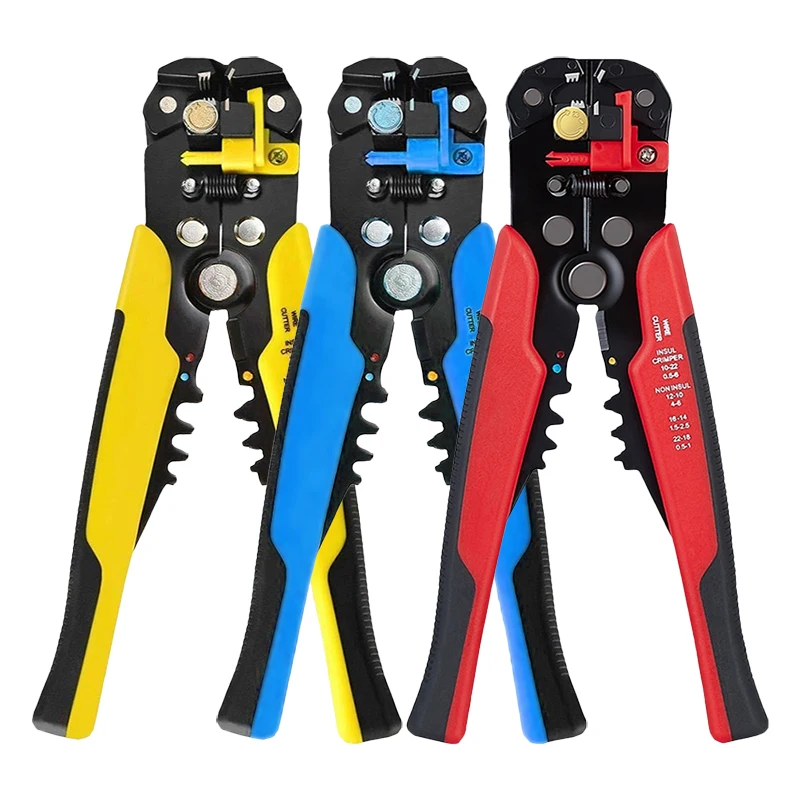 Multifunctional Crimping Pliers Wire Cutters Crimp Terminals 0.2-6.0mm Automatic Stripper for Wires Repair Electrician Hand Tool
Multifunctional Crimping Pliers Wire Cutters Crimp Terminals 0.2-6.0mm Automatic Stripper for Wires Repair Electrician Hand Tool