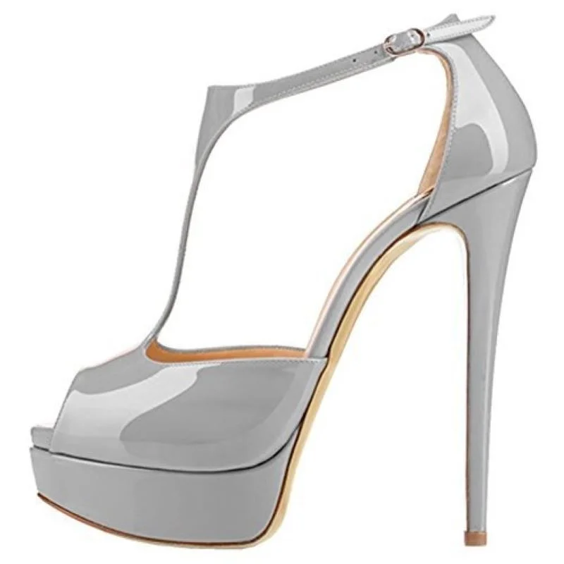 Shoes Summer Woman Fish Mouth Platform Super High Heel Thin Heels Women's Sandals Patent Leather Buckle Sandalias
Shoes Summer Woman Fish Mouth Platform Super High Heel Thin Heels Women's Sandals Patent Leather Buckle Sandalias