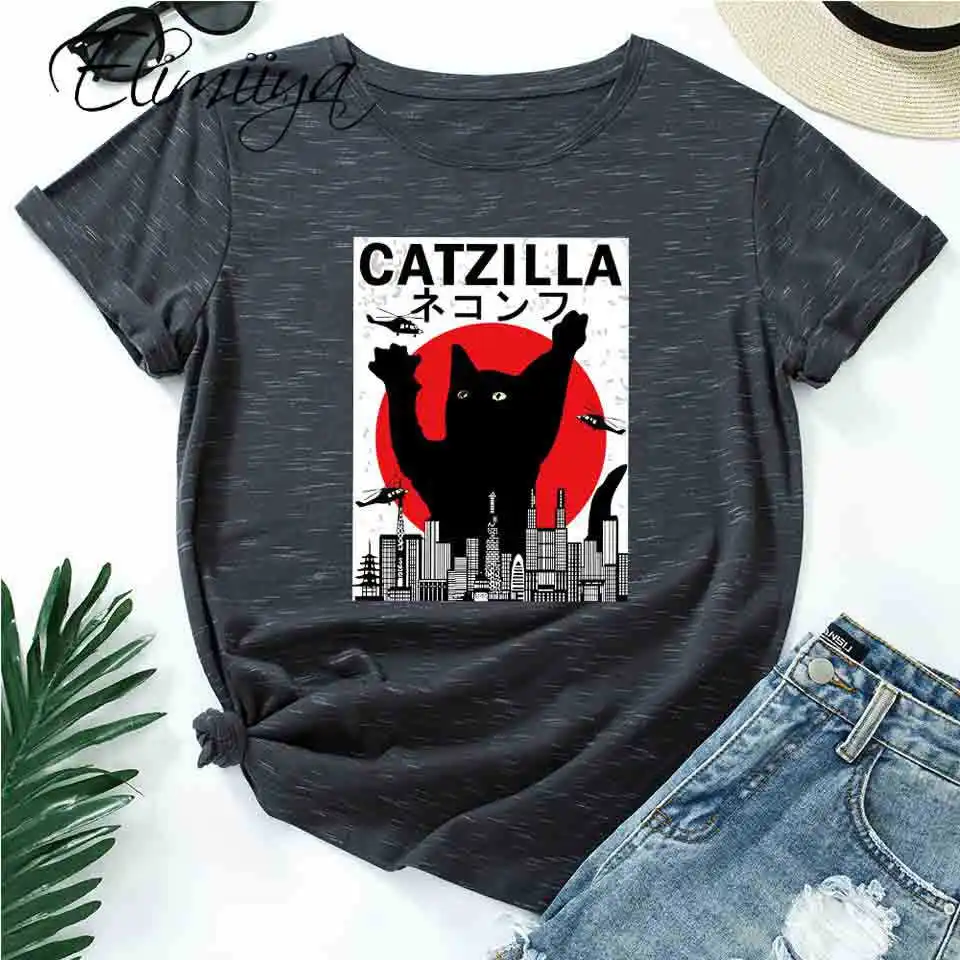 Elimiiya 2021 Oversized T-Shirt Women Round Neck Short Sleeve Sci-Fi Cat Graphics T Shirt
Elimiiya 2021 Oversized T-Shirt Women Round Neck Short Sleeve Sci-Fi Cat Graphics T Shirt