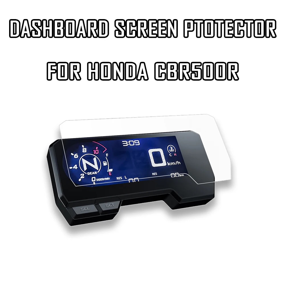 Dashboard Screen Protector For Honda CB650R CBR650R CBR500R CB500F CB500X 2019 2020 2021 LCD TFT Screen Scratch Protection Film
Dashboard Screen Protector For Honda CB650R CBR650R CBR500R CB500F CB500X 2019 2020 2021 LCD TFT Screen Scratch Protection Film