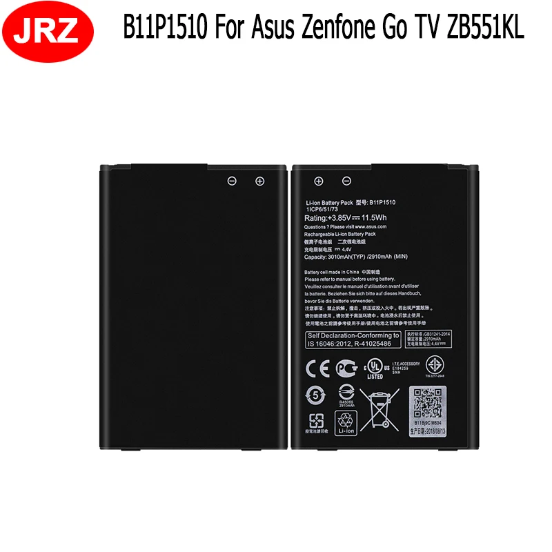 

B11P1510 For Asus Zenfone Go TV ZB551KL X013DB Battery 3010mAh Mobile Phone Replacement Batteria Batterie Accumulator AKKU