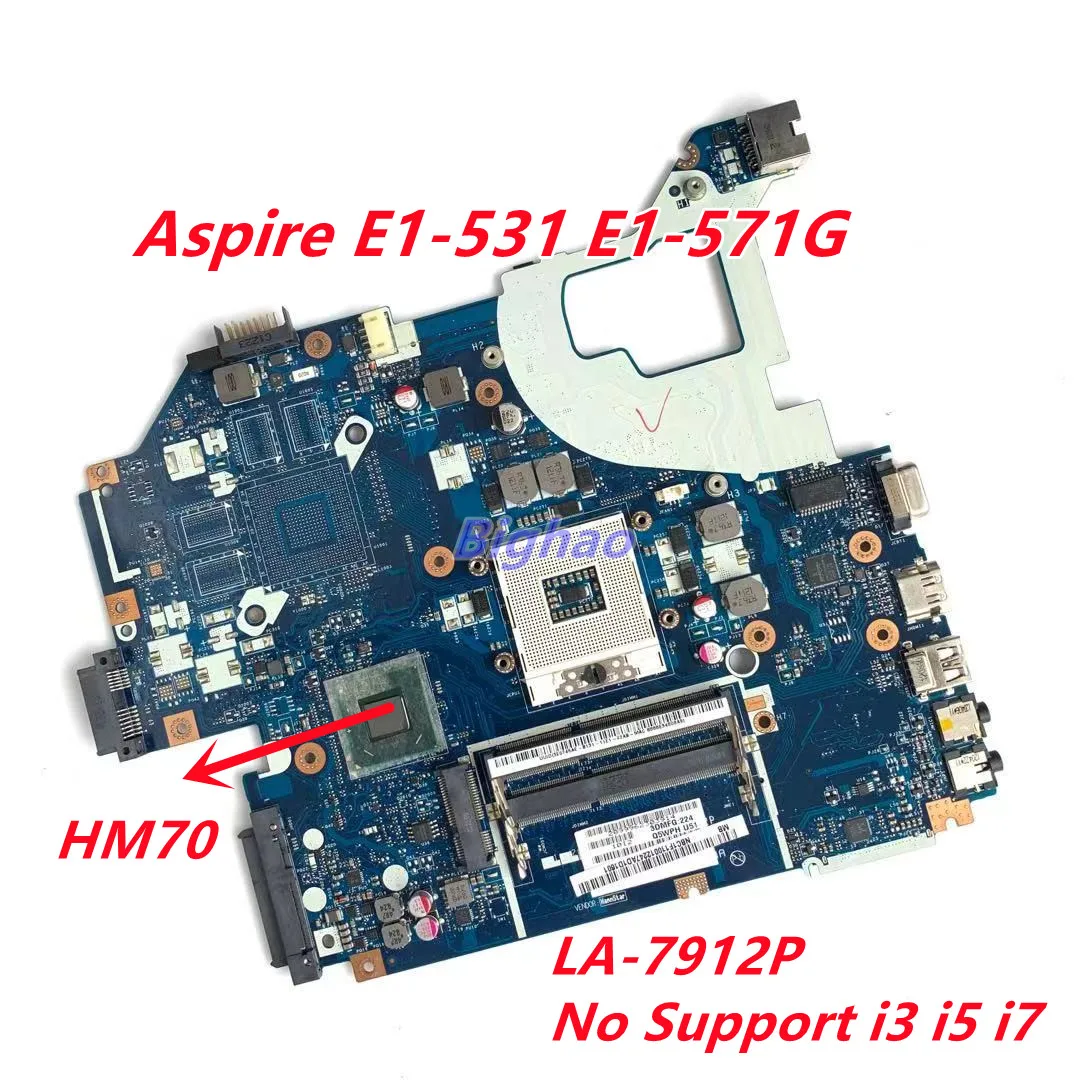 Материнская плата для ноутбука Acer Aspire E1-531, V3-571, E1-571G, V3-571G, V3-531G, с NBC1F11001, LA-7912P, SJTNV, HM70, DDR3
Материнская плата для ноутбука Acer Aspire E1-531, V3-571, E1-571G, V3-571G, V3-531G, с NBC1F11001, LA-7912P, SJTNV, HM70, DDR3