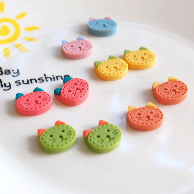 30 шт./лот украшения из смолы в виде кота с плоской задней стороной кабошон украшения для скрапбукинга Kawaii милые Diy аксессуары 14*13 мм
30 шт./лот украшения из смолы в виде кота с плоской задней стороной кабошон украшения для скрапбукинга Kawaii милые Diy аксессуары 14*13 мм