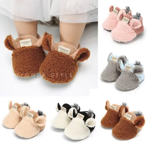 2021 Brand New Toddler Newborn Baby Crawling Shoes Boy Girl Lamb Slippers Prewalker Trainers Fur Winter Animal Ears First Walker
2021 Brand New Toddler Newborn Baby Crawling Shoes Boy Girl Lamb Slippers Prewalker Trainers Fur Winter Animal Ears First Walker