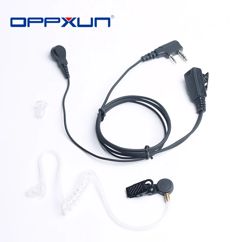 OPPXUN 2Pin Tactical Earpiece Acoustic Air Tube Security Headset Mic PTT Walkie Talkie Headphone for Baofeng Kenwood
OPPXUN 2Pin Tactical Earpiece Acoustic Air Tube Security Headset Mic PTT Walkie Talkie Headphone for Baofeng Kenwood