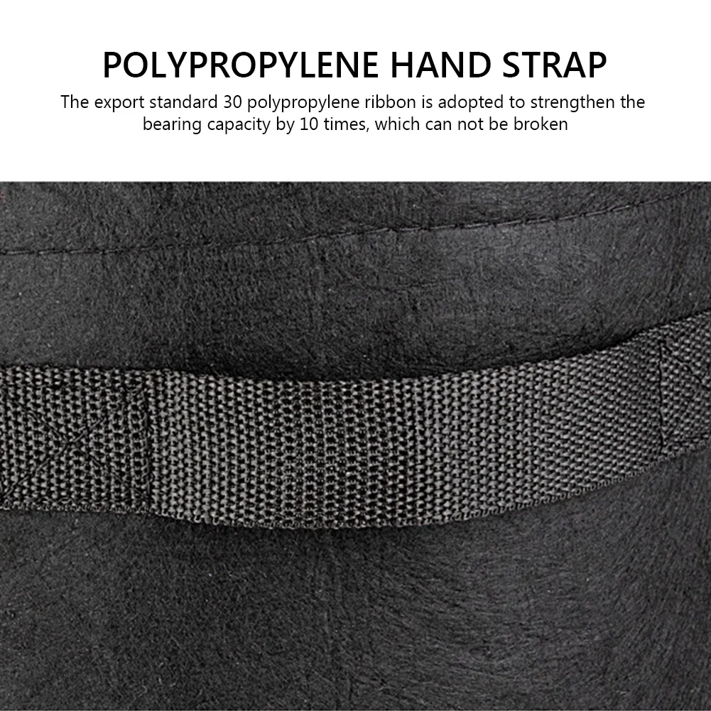 Plant Growth Bag 4/7/10 Gallon for Home Garden Potato greenhouse Vegetable Planting Grow Bag Moisturizing Vertical seedling pot
Plant Growth Bag 4/7/10 Gallon for Home Garden Potato greenhouse Vegetable Planting Grow Bag Moisturizing Vertical seedling pot