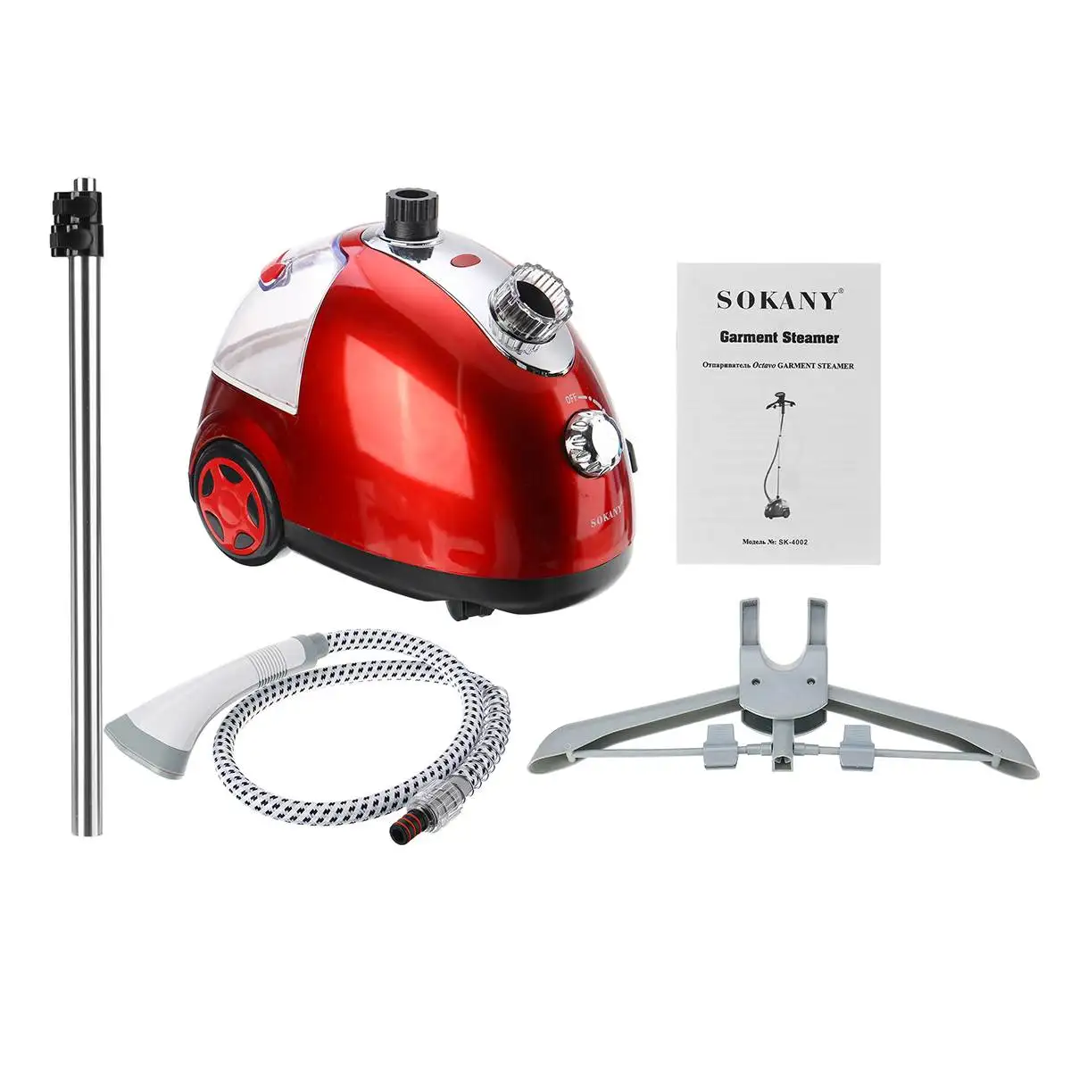 Professional Garment Steamer +Stand Handheld Clothes Fabric Garment Hanger 1.6L Removable Water Tank EU Plug Home Steamer
Professional Garment Steamer +Stand Handheld Clothes Fabric Garment Hanger 1.6L Removable Water Tank EU Plug Home Steamer