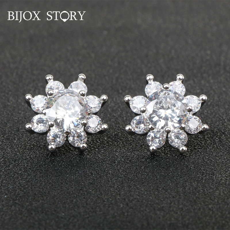 BIJOX STORY charms earrings for women 925 sterling silver with aaa zircon gemstone stud earrings fashion wedding engagement gift
BIJOX STORY charms earrings for women 925 sterling silver with aaa zircon gemstone stud earrings fashion wedding engagement gift