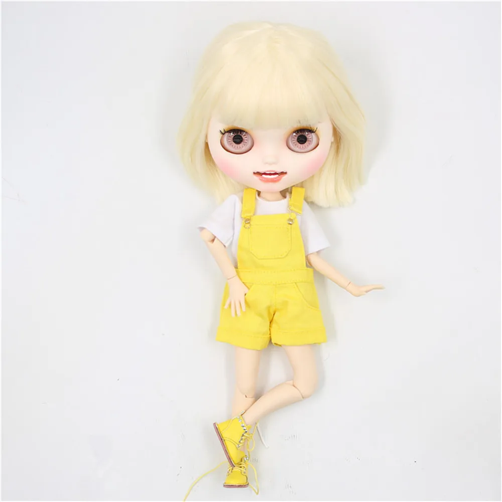 Кукла Blyth ICY DBS белые кожаные резные губы с открытым ртом матовые индивидуальные