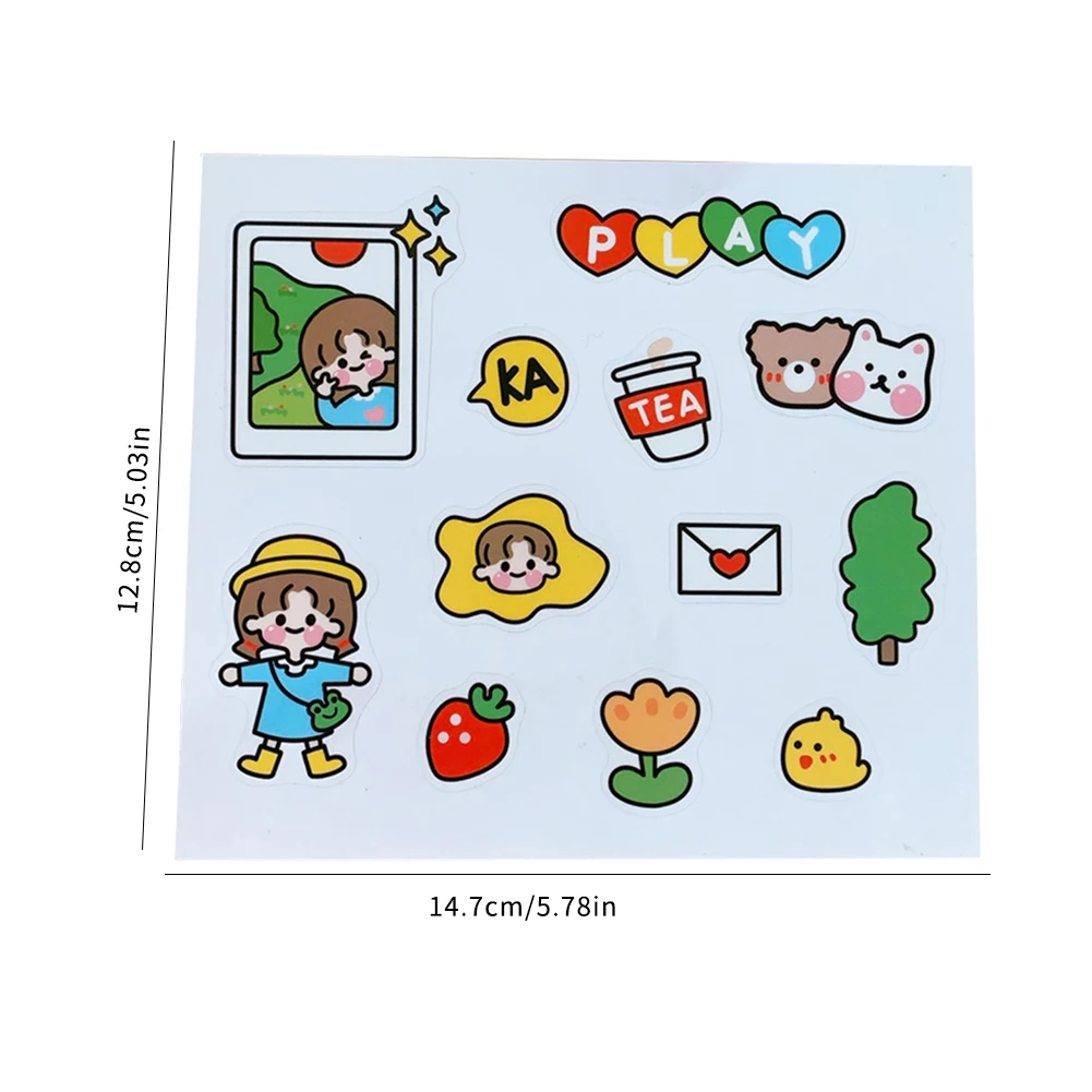 Cute Sticker DIY Kids Seal Stickers Waterproof Hand Bill Laptop Decoration Stickers Stationery Campus Travel Girl Kawaii Diary
Cute Sticker DIY Kids Seal Stickers Waterproof Hand Bill Laptop Decoration Stickers Stationery Campus Travel Girl Kawaii Diary