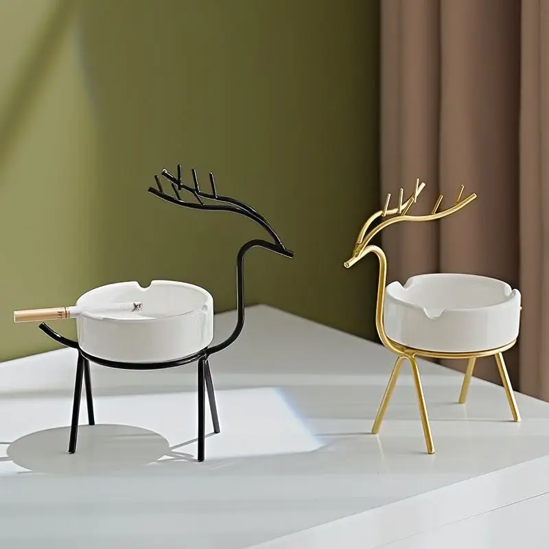 Creative Nordic Ashtray Home Creative Personality Bedside Office Living Room Decoration Ornaments Wrought Iron Support Wholesale
Creative Nordic Ashtray Home Creative Personality Bedside Office Living Room Decoration Ornaments Wrought Iron Support Wholesale