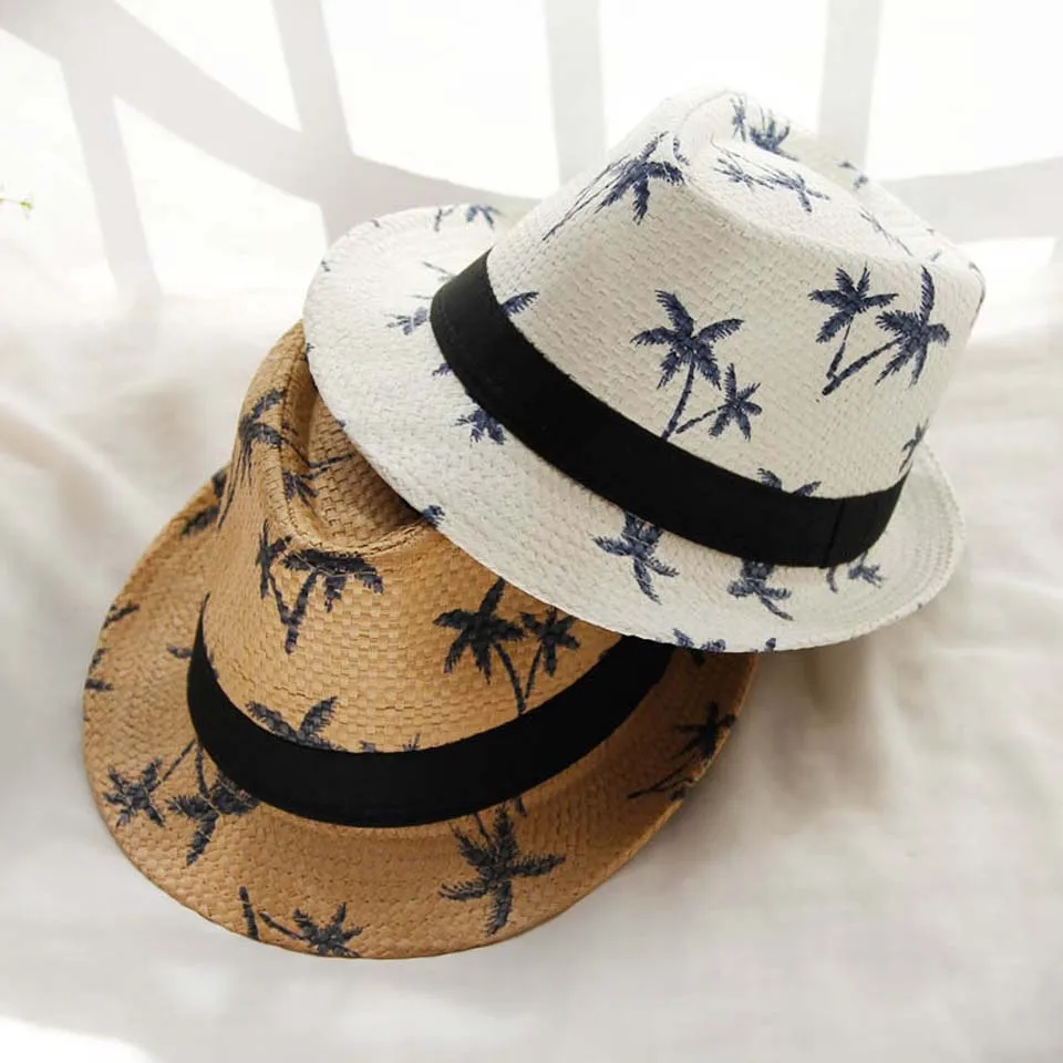 Parent-child Hat Summer Jazz Women Straw Hat Beach Men Sun Hats Casual Panama Male Cap Coconut Straw High Quality Visor Caps
Parent-child Hat Summer Jazz Women Straw Hat Beach Men Sun Hats Casual Panama Male Cap Coconut Straw High Quality Visor Caps