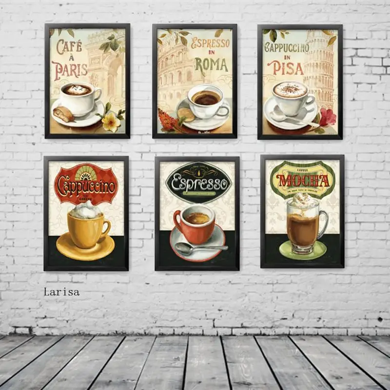 Retro Picture and Prints Cafe Shop Kitchen Restaurant Decor Painting Canvas Poster European Cafe In Roma Wall Art Painting Home
Retro Picture and Prints Cafe Shop Kitchen Restaurant Decor Painting Canvas Poster European Cafe In Roma Wall Art Painting Home
