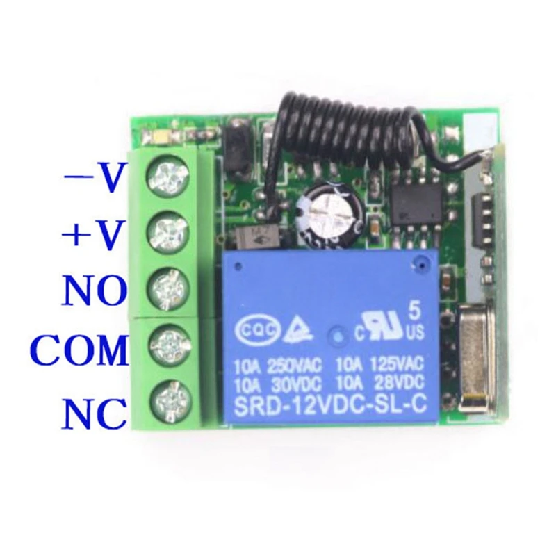 Access Control System Transmitter Remote Control, with Wireless Remote Control Switch, Relay Receiver Module
Access Control System Transmitter Remote Control, with Wireless Remote Control Switch, Relay Receiver Module
