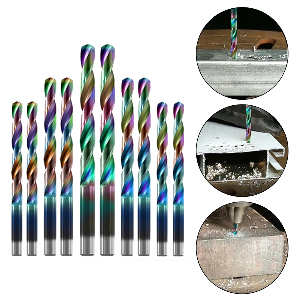 1 Pc Drill Bit Electric Drill Part HSS Titanium Tin Ground Cobalt 3mm-10mm For Glass Tile Drilling Woodworking Tool Accessories
1 Pc Drill Bit Electric Drill Part HSS Titanium Tin Ground Cobalt 3mm-10mm For Glass Tile Drilling Woodworking Tool Accessories