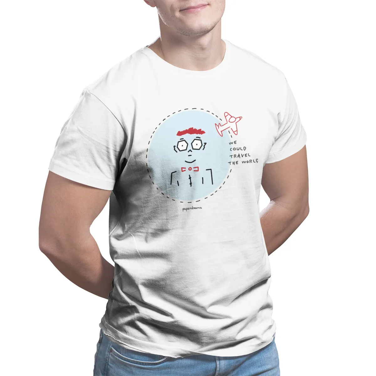 Men's T-shirt We Could Travel the World Games USASize manga Men Clothing 87309
Men's T-shirt We Could Travel the World Games USASize manga Men Clothing 87309