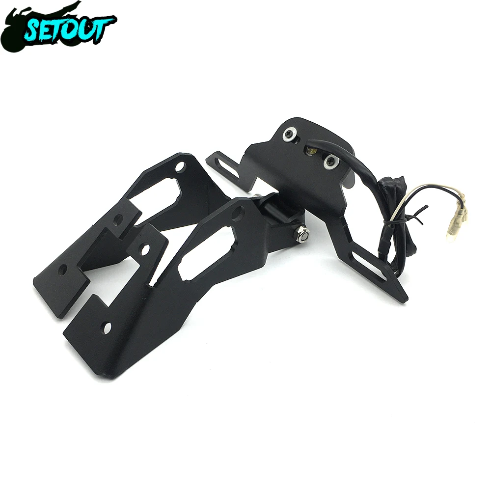 Motorcycle accessories rear LED light license plate bracket license plate tailstock modified to Kawasaki Ninja 400 2018-2019 
Motorcycle accessories rear LED light license plate bracket license plate tailstock modified to Kawasaki Ninja 400 2018-2019