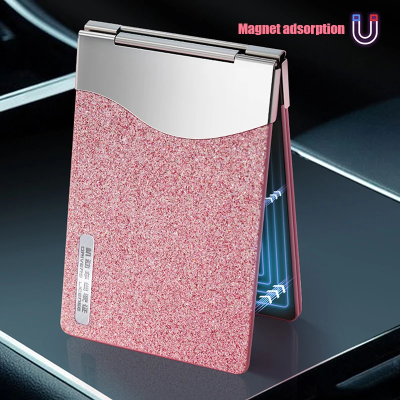 Luxury Women's Credit Card Holder Multi Slot Lady Driver License Holder with Shining Surface Cardholder Case Ultra Thin SP99
Luxury Women's Credit Card Holder Multi Slot Lady Driver License Holder with Shining Surface Cardholder Case Ultra Thin SP99