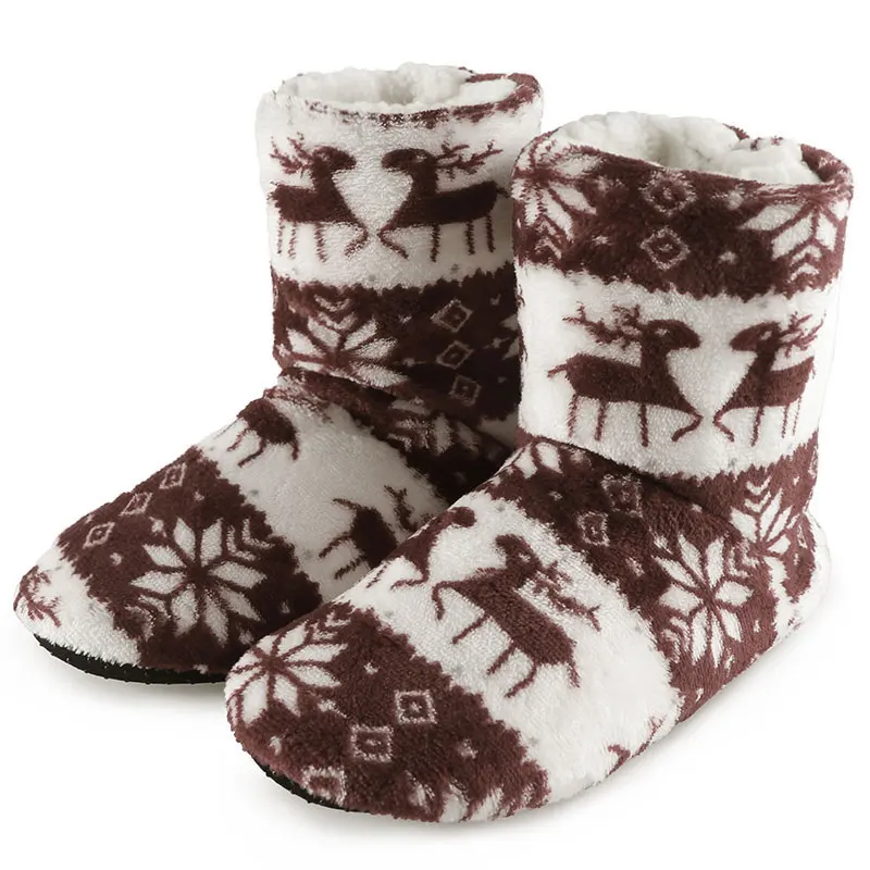 Winter Fur Slippers Women Plus Velvet Warm House Slippers Plush Flip Flops Christmas Cotton Indoor Home Christmas Floor Shoes
Winter Fur Slippers Women Plus Velvet Warm House Slippers Plush Flip Flops Christmas Cotton Indoor Home Christmas Floor Shoes