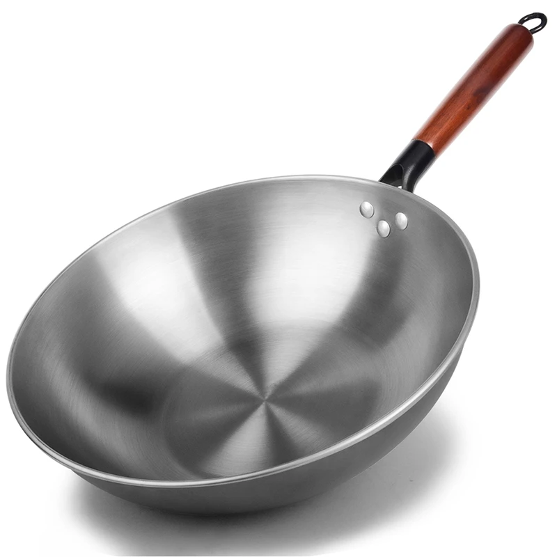 Chinese Wok Uncoated non-stick Wok Steak and Egg Frying Pan Removable Wooden Handle Dishwasher Completely Kitchen Cookware
Chinese Wok Uncoated non-stick Wok Steak and Egg Frying Pan Removable Wooden Handle Dishwasher Completely Kitchen Cookware