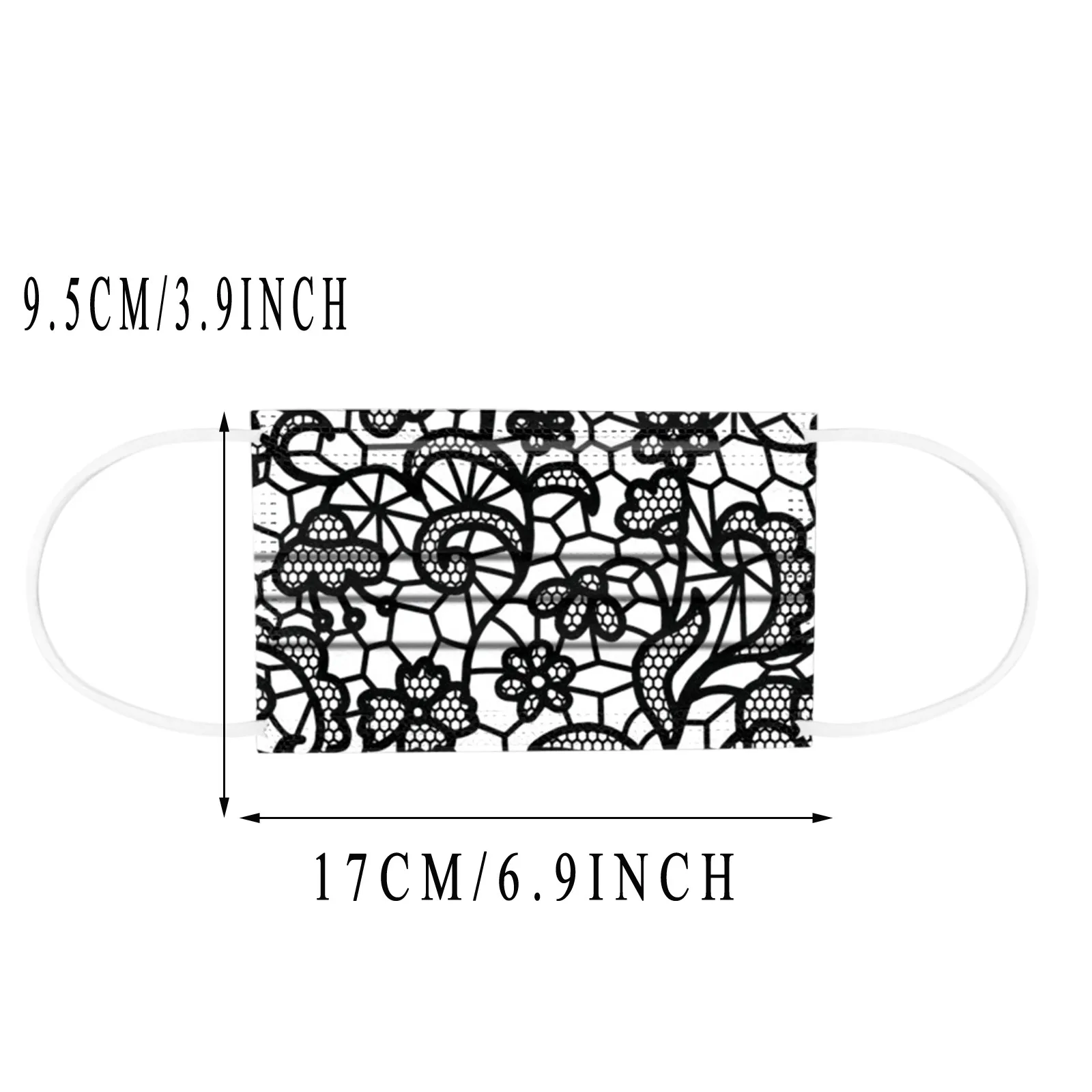 20pcs Mascarillas Lace Black Face Mask Disposable Adult Filters Facial Masks Floral 3-layer Mouth Mask Masque Mouth Caps
20pcs Mascarillas Lace Black Face Mask Disposable Adult Filters Facial Masks Floral 3-layer Mouth Mask Masque Mouth Caps