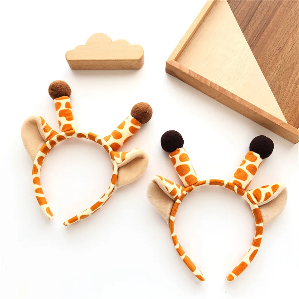 Cute Sika Deer Christmas Elk Children Headband Head Band Winter Furry Giraffe Face Wash Headband Performance Animal Headgear
Cute Sika Deer Christmas Elk Children Headband Head Band Winter Furry Giraffe Face Wash Headband Performance Animal Headgear