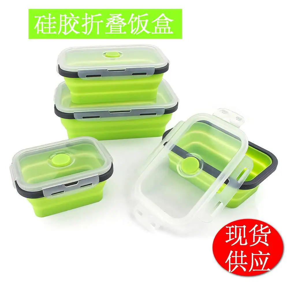 Silicone Folding Lunch Box Multi-functional Retractable Microwave Oven Refrigerator Portable Freshness Lunch Container Edible St
Silicone Folding Lunch Box Multi-functional Retractable Microwave Oven Refrigerator Portable Freshness Lunch Container Edible St