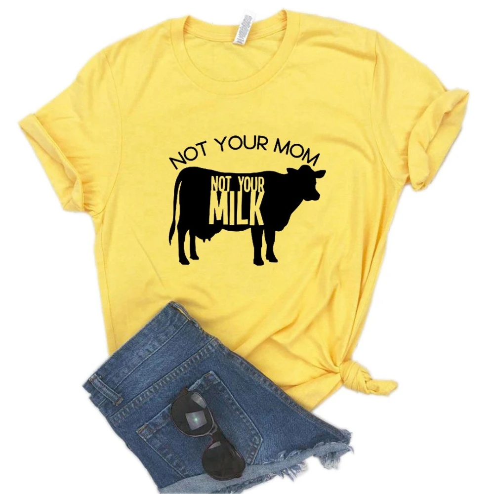 2020 New fashion spring arrival Not your mom not your milk cow Print Women tshirt Cotton Casual Funny t shirt Gift Top Tee-L950
2020 New fashion spring arrival Not your mom not your milk cow Print Women tshirt Cotton Casual Funny t shirt Gift Top Tee-L950