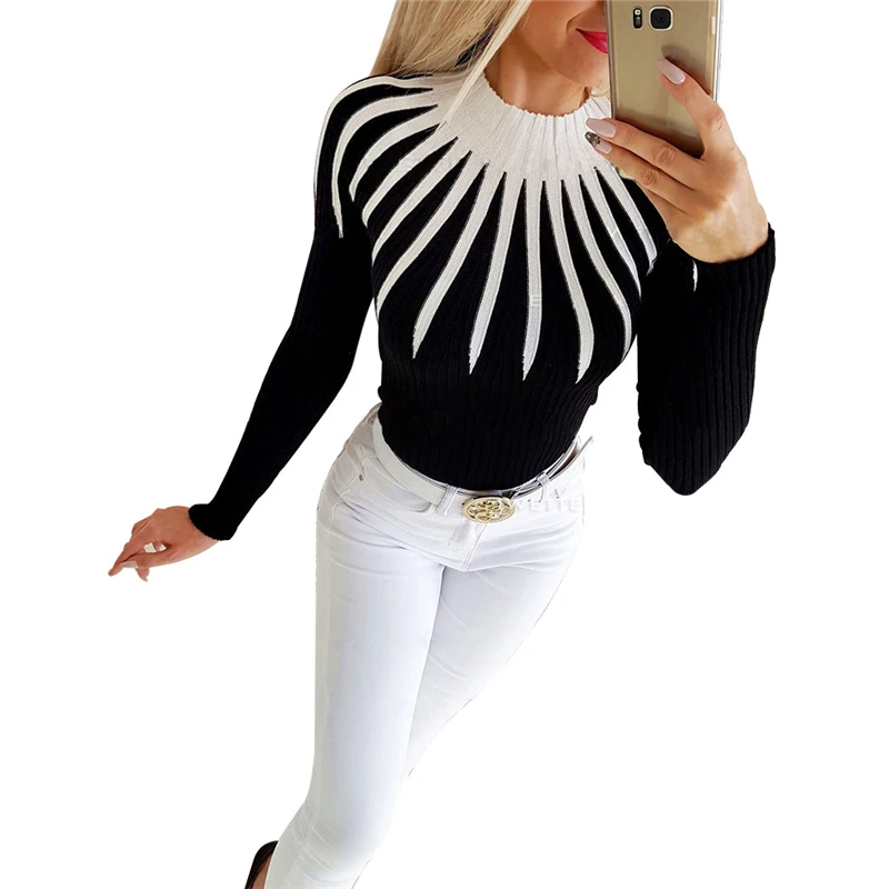 Fashion Ladies Blouses Winter Warm Long Sleeve Slim Casual Blouse Women Top Striped Turtleneck Blouses Winter Womens Clothing
Fashion Ladies Blouses Winter Warm Long Sleeve Slim Casual Blouse Women Top Striped Turtleneck Blouses Winter Womens Clothing