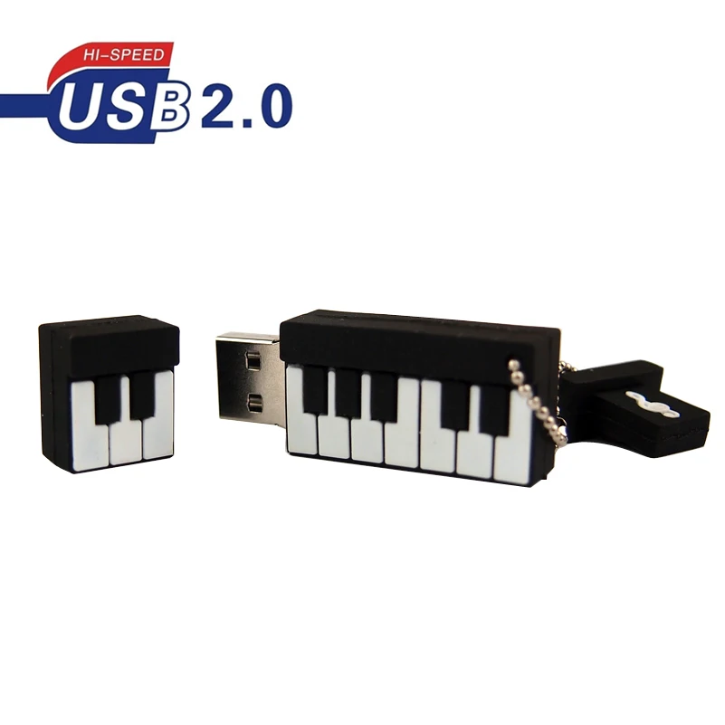 Настоящий 100% вместительный мультяшный флешка милый usb-накопитель U-Stick