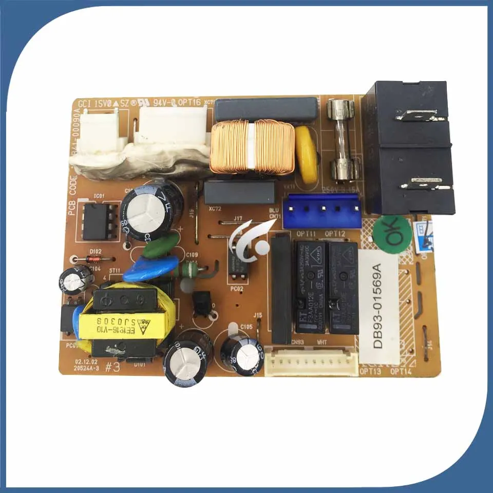 good working for air conditioning board computer board DB93-01569E-pb DB93-01569 DB41-00090A control board
good working for air conditioning board computer board DB93-01569E-pb DB93-01569 DB41-00090A control board
