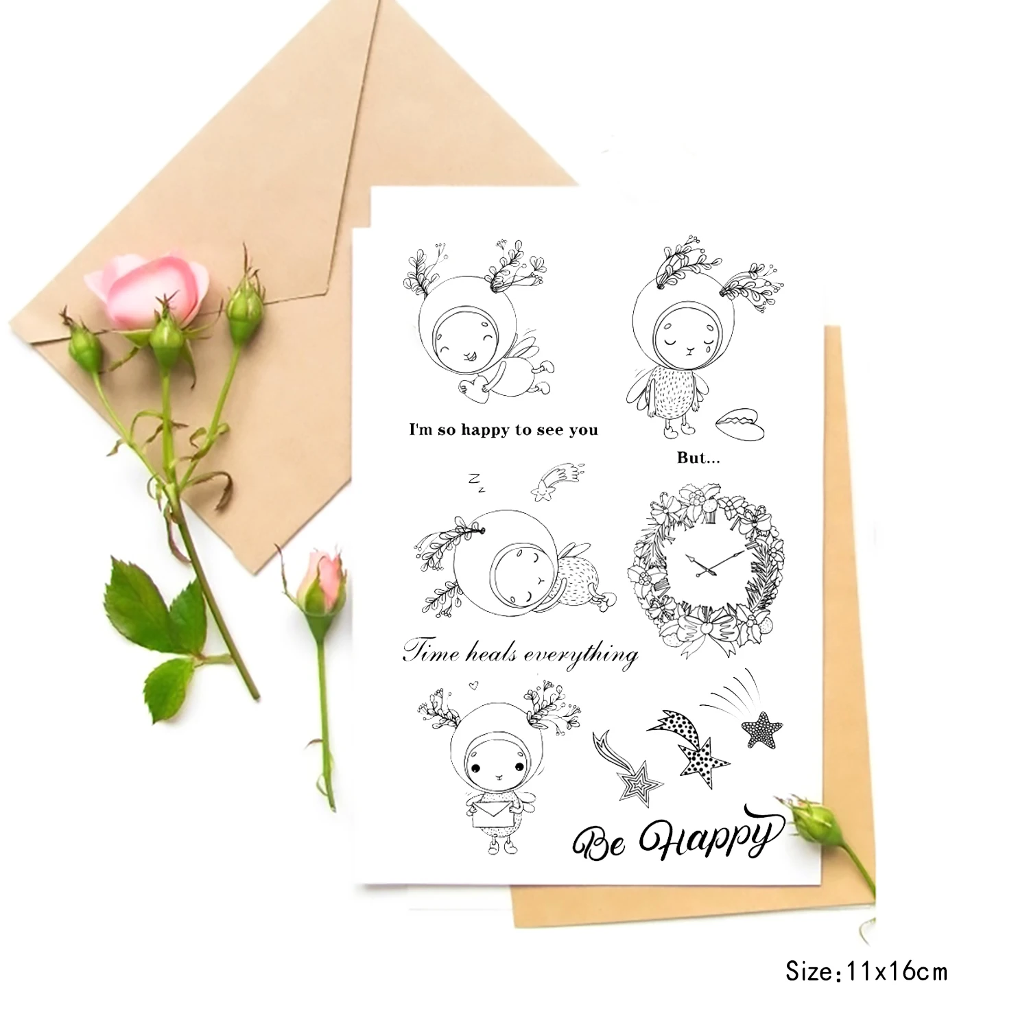 Happy Kids Clear Silicone Stamps Scrapbooking Crafts Decorate Photo Album Embossing Cards Making Clear Stamps New
Happy Kids Clear Silicone Stamps Scrapbooking Crafts Decorate Photo Album Embossing Cards Making Clear Stamps New