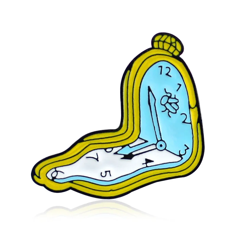 Twisted Clock Creative Enamel Pins Cherish Time Collection Commemorative Clothing DIY Accessories Badge Brooch
Twisted Clock Creative Enamel Pins Cherish Time Collection Commemorative Clothing DIY Accessories Badge Brooch